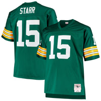 Green Bay Packers Bart Starr Green Big & Tall 1968 Retired Player Replica Jersey