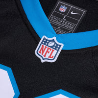 Carolina Panthers Jonathon Brooks Black Game Jersey