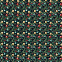 Pine Branch Holiday Gift Wrap, Fir and Frost Christmas Wrapping Paper, Evergreen Xmas Wrapping Paper, Classic Holiday Gift Wrapping Paper