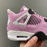Low Top Sneakers, Pink Colorway, Leather Footwear, Lace Up Design, Casual Gift for Sneaker Fans
