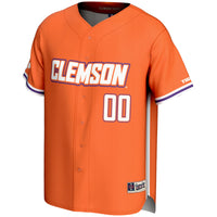 Clemson Tigers NIL Pick-A-Player Lightweight Baseball Jersey - Orange