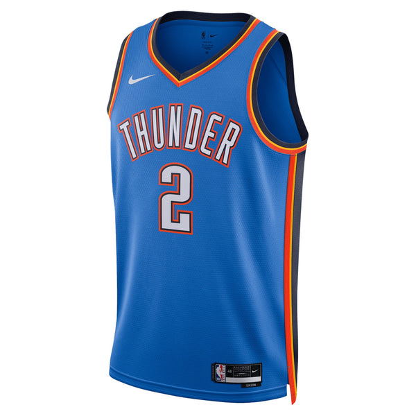 Oklahoma City Thunder Icon Edition Swingman Jersey - Blue - Shai Gilgeous-Alexander