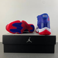 Low Top Sneakers, Royal Blue White Red Colorway, Patent Leather Footwear, Lace Up Design, Casual Gift for Sneaker Fans