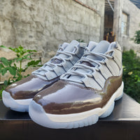 High Top Sneakers, Gray Brown Colorway, Lace Up Design, Casual Gift for Sneaker Fans