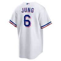 Texas Rangers Josh Jung White Replica Player Jersey