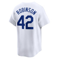 Brooklyn Dodgers Jackie Robinson White Throwback Cooperstown Collection Limited Jersey