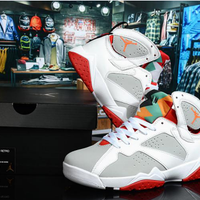 Sneakers, White Red Colorway, Lace Up Design, Casual Gift for Sneaker Fans