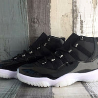 Low Top Sneakers, Black Silver Colorway, Lace Up Design, Casual Gift for Sneaker Fans