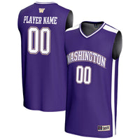 Washington Huskies NIL Pick-A-Player Lightweight Basketball Fashion Jersey - Purple