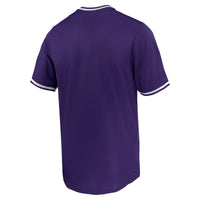 Purple Kansas State Wildcats Limited Baseball Jersey