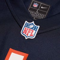 Chicago Bears Ozzy Trapilo Navy Team Game Jersey