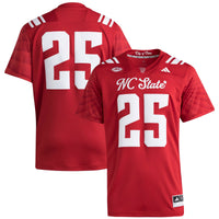#25 NC State Wolfpack Premier Strategy Jersey - Red