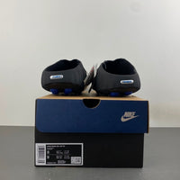 Slides, Blue Black Colorway, Slip On Design, Casual Gift for Shoe Lovers