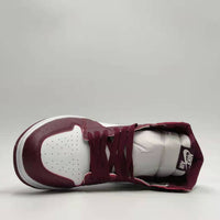 Sneakers, Burgundy Colorway, Lace Up Design, Casual Gift for Sneaker Fans