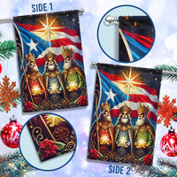 Nativity Scene Christmas Garden Flag, Three Wise Men Garden Flag, Double-Sided Religious Holiday Flag, Christian Xmas Yard Decor Present