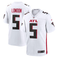 Atlanta Falcons Drake London White Away Game Player Jersey