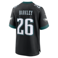 Philadelphia Eagles Saquon Barkley Black Alternate Game Jersey