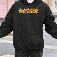 Adorable Holiday Cookies Sweatshirt, Gingerbread Man Christmas Hoodie, Festive Baker Pullover, Winter Xmas Cookie Hoodie, Baker Present Sweater