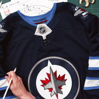 Winnipeg Jets Navy Home Authentic Pro Jersey