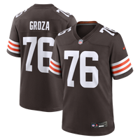 Cleveland Browns Lou Groza Brown Game Retired Player Jersey