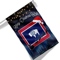 IN State Pride Holiday Yard Flag, Indiana Merry Christmas Y'all Garden Flag, Double-Sided Winter Lawn Flag