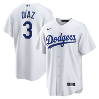 Los Angeles Dodgers Edwin Díaz White Home Replica Jersey