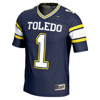 #1 Toledo Rockets Endzone Football Jersey - Navy