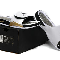Slides, Black White Colorway, Slip On Design, Casual Gift for Shoe Lovers