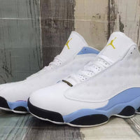 Sneakers, White Yellow Colorway, Lace Up Design, Casual Gift for Sneaker Fans