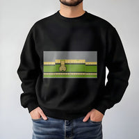 Naughty Meme Holiday Crewneck, Humorous Ugly Christmas Sweatshirt, Adult Humor Xmas Pullover, Sarcastic Winter Sweater, Gag Present for Adults