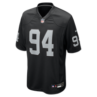 Las Vegas Raiders Christian Wilkins Black Team Game Jersey