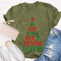 Festive Holiday Vibes T-Shirt, Christmas Trees Graphic Shirt, Retro Christmas Tree Tee, Winter Holiday Apparel, Adorable Xmas Present for Men Women