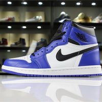 Sneakers, Blue White Black Colorway, Lace Up Design, Casual Gift for Sneaker Fans