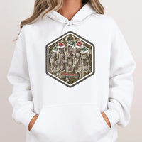 Camo Duck Hunting Hoodie, Duck Call Christmas Hoodie, Hunting Graphic Sweatshirt, Winter Outdoor Hunter Hoodie, Christmas Outdoorsman Present