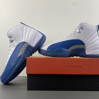 Low Top Sneakers, Blue Colorway, Lace Up Design, Casual Gift for Sneaker Fans