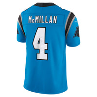 Carolina Panthers Tetairoa McMillan Blue Alternate Stitched Limited Jersey