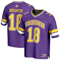 Garrett Nussmeier LSU Tigers NIL Lightweight Football Player Jersey - Purple