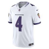 Baltimore Ravens Zay Flowers White Stitched Limited Jersey