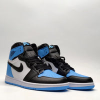High Top Sneakers, Blue White Black Colorway, Lace Up Design, Casual Gift for Sneaker Fans