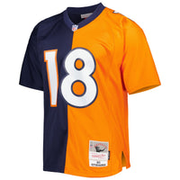 Denver Broncos Peyton Manning Navy/Orange 2015 Split Legacy Replica Jersey