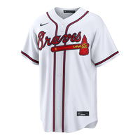 Atlanta Braves Spencer Schwellenbach White Home Replica Jersey