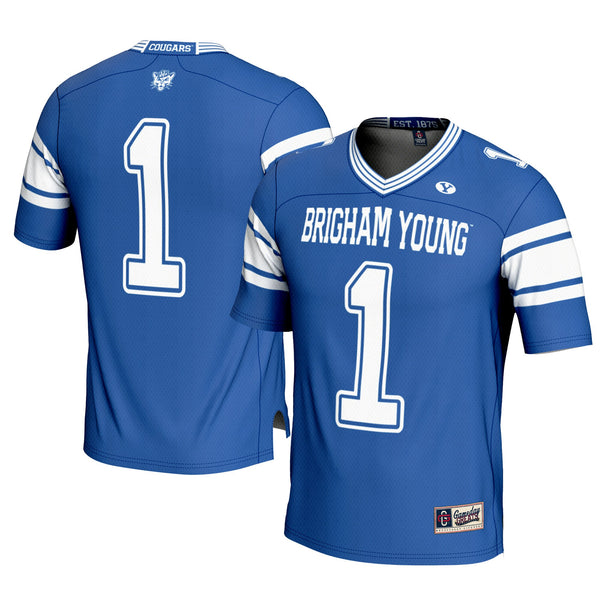 #1 BYU Cougars Football Jersey - Royal