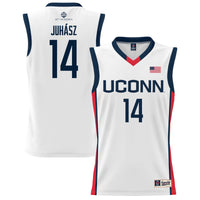 Dorka Juhasz UConn Huskies Lightweight Basketball Alumni Jersey - White