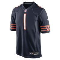 Chicago Bears Number 1 Dad Navy Game Jersey