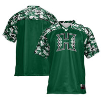 Hawaii Rainbow Warriors Football Jersey - Green