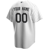 Chicago White Sox White Home Replica Custom Jersey