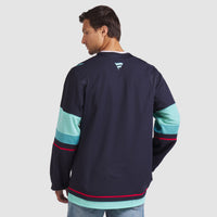 Seattle Kraken Deep Sea Blue Home Premium Jersey