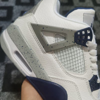Basketball Shoes, Midnight Blue Colorway, Lace Up Design, Casual Gift for Shoe Lovers