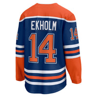 Edmonton Oilers Mattias Ekholm Royal Home Breakaway Jersey