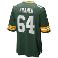 Green Bay Packers Jerry Kramer Green Game Retired Player Jersey